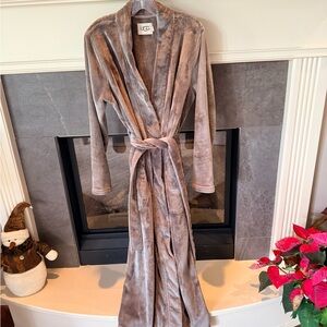 UGG Cozy Charcoal Lounge Robe